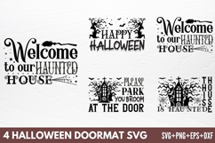 Halloween Doormat SVG Product Image 1