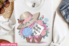 Happy Mothers Day Floral PNG Product Image 2