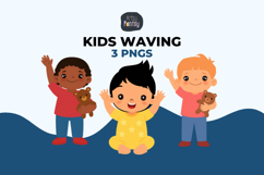 Toddler Moments Collection: Kids Waving Product Image 1