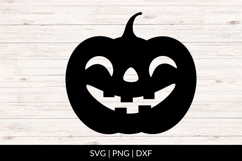 Cute Jack O Lantern Pumpkin SVG Product Image 1