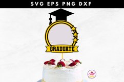Graduation shaker cake topper Product Image 1