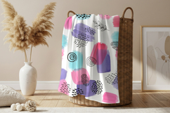 Cozy blanket basket mockup Product Image 2