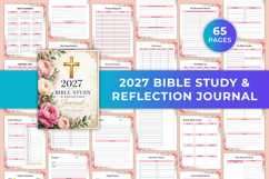 2027 Bible Study &amp; Reflection Journal | Faith, Devotional Product Image 1