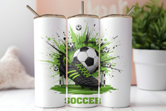 Soccer Tumbler Wrap PNG Product Image 1