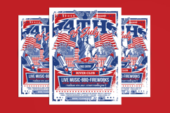 4th of July Celebration Flyer Product Image 1