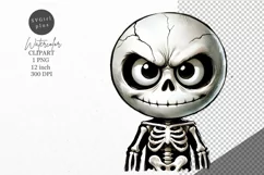 Halloween clipart, Skeleton clipart, Autumn clipart Product Image 1