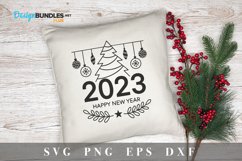 Happy New Year SVG|new year sign svg Product Image 1