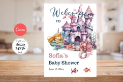 Baby Shower Welcome Sign Template 143 Product Image 2