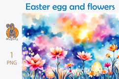 Easter eggs, flower, pattern Product Image 1