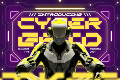 Cyber Grid - Cyber Crypto Font Product Image 1