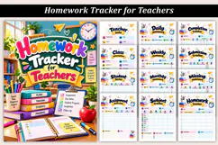 Homework Tracker for Teachers Product Image 1