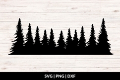 Forest Trees SVG Product Image 1