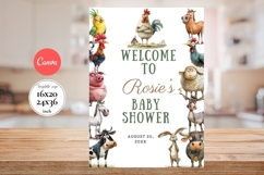 Baby Shower Welcome Sign Template 117 Product Image 2
