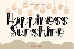 Happiness Sunshine Style Product Image 1