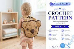 Bear Backpack Crochet Pattern PDF Product Image 7