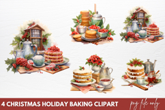 Christmas Holiday Baking Clipart PNG Product Image 1