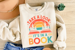 Take a look it&#039;s in a book svg | Svg Cut Files | Shirt Svg Product Image 2