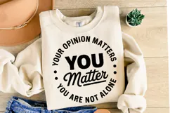 You Matter Svg Design | Svg Cut Files | Shirt Svg Product Image 2