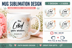 Christian mug designs, Bible quotes Product Image 1
