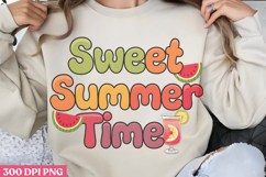 Sweet summer time PNG, Hello Summer Sublimation PNG Product Image 1