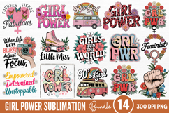 Girl Power sublimation Bundle PNG Product Image 1