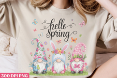 Hello Spring PNG, Hello Spring Sublimation PNG Product Image 2