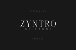 Zyntro &amp; Driftune Luxury Font Duo Product Image 1