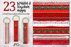 Christmas Milky Way | Wristlet &amp; key chain design bundle Product Image 1
