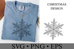 Christmas Snowflakes Svg | Christmas svg | Shirt Svg Product Image 2