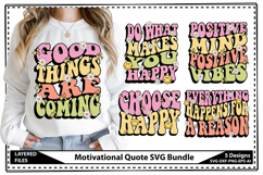 Motivational Quote SVG Bundle Product Image 1
