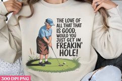 The Love Of All PNG, Funny Grandma Sublimation Quote Product Image 2