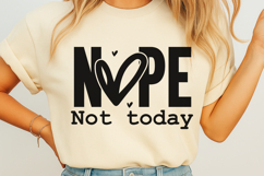 No Not Today SVG Product Image 2