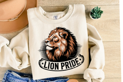 Lion Pride svg Design | Svg Cut Files | Shirt Svg Product Image 2