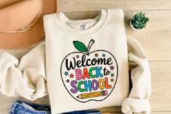 Welcome back to School svg | Svg File for Cricut | Shirt Svg Product Image 2