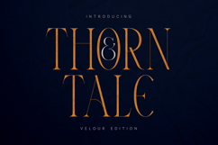 Thorn &amp; Tale Elegant Decorative Serif Font Product Image 1