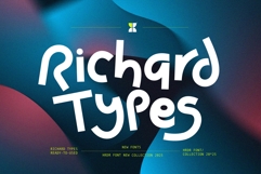 Richard Types - Decorative Typeface Product Image 1