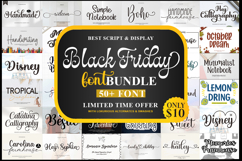 Black Friday Font Bundle Product Image 1