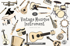 Musique Instrument Clipart Product Image 1