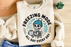 Freezing Mode All Day Every Day Svg | Christmas | Shirt Svg Product Image 2