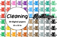 cleaning digital papers, cleaning patterns Product Image 1