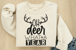 Oh deer what a year SVG Product Image 2