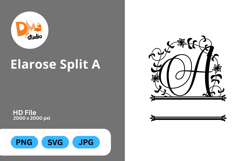 Elarose Split Monogram Product Image 1