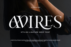 Avires - Stylish Ligature Serif Font Product Image 1