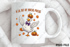 Retro PNG Halloween Goose Sublimation Product Image 4
