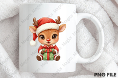 Preppy Christmas Reindeer PNG Product Image 4