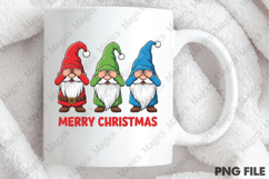 Merry Christmas gnomes png Product Image 4
