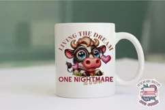 Funny Sarcasm Sublimation design PNG Quote Animal Product Image 2