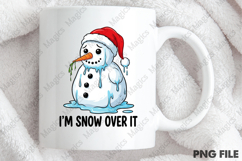 Snowman Sublimation Funny Christmas PNG Product Image 4