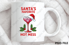 Santa&#039;s Hot Mess ,Merry Christmas PNG Product Image 4