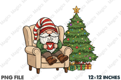 Christmas Design Bundle, Funny Christmas Sublimation PNG Product Image 5